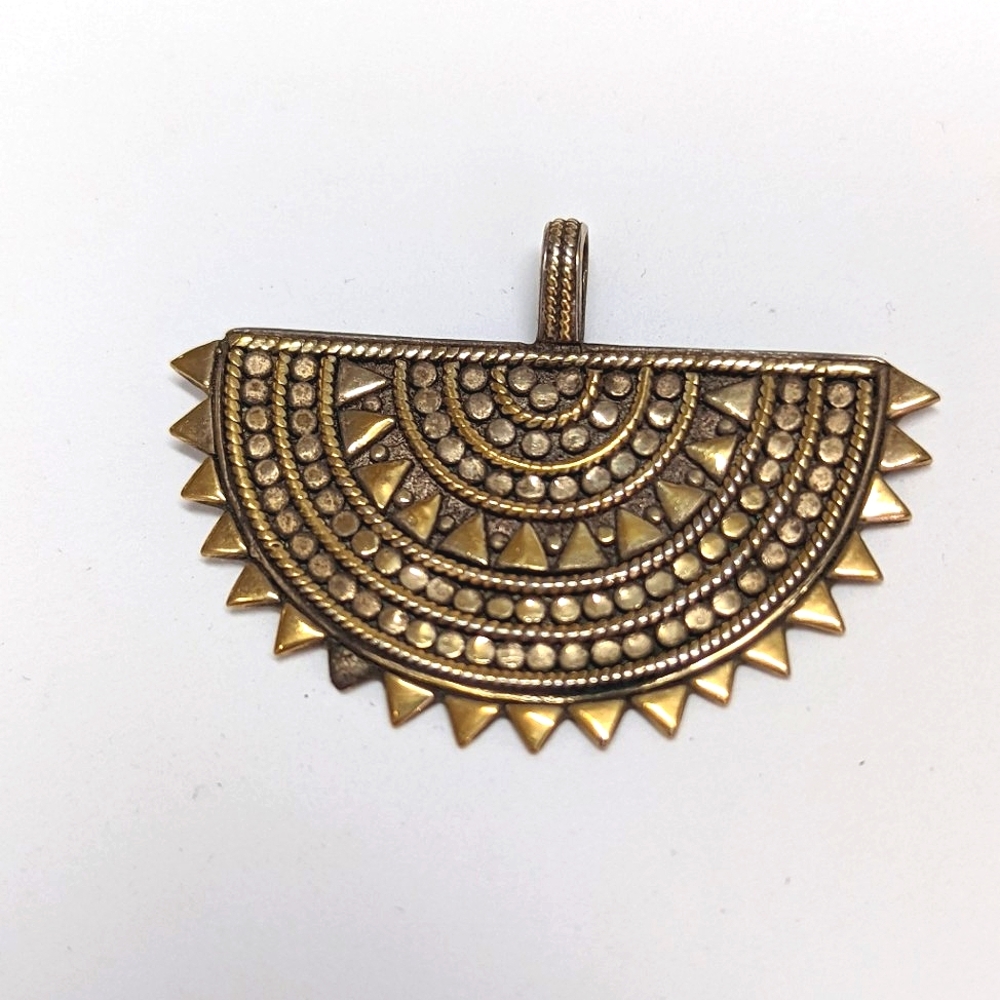 Anna Beck Pendant Gold and Sterling Silver